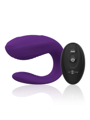 Vibratore Intense Bruno Partner Doppio Pleasure Lilla - INTENSE COUPLES TOYS - Vibratori Doppi | erosidea.com