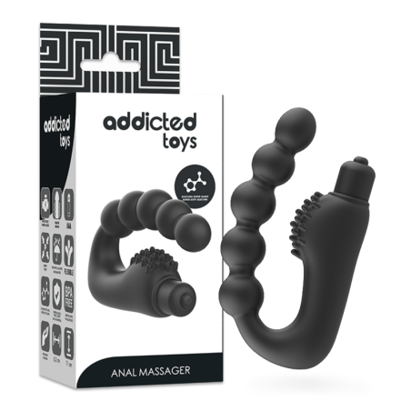 Addicted Toys - Massaggiatore Anale Prostatico Con Vibrazione - Addicted Toys - Prostata e Perineo | erosidea.com
