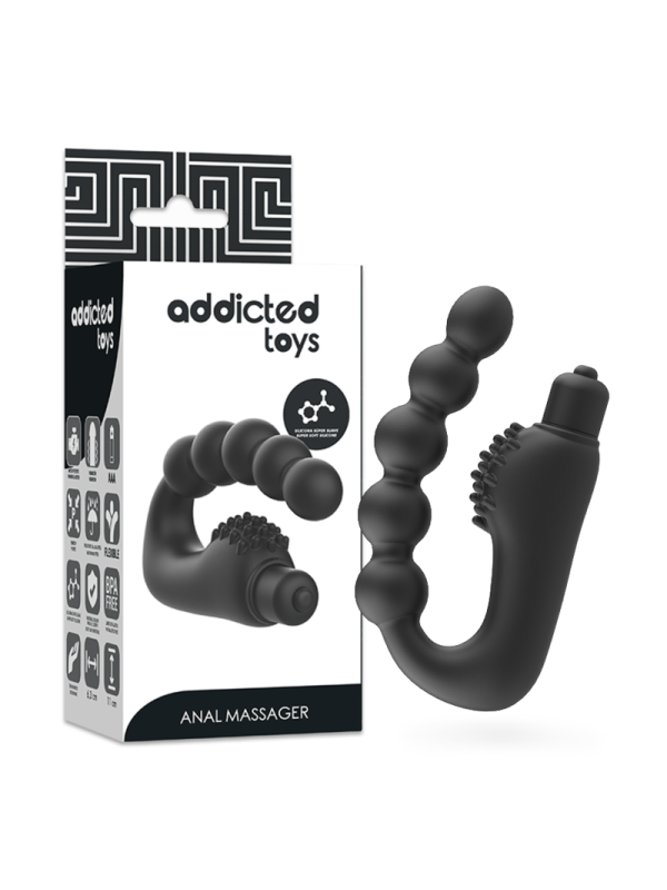 Addicted Toys - Massaggiatore Anale Prostatico Con Vibrazione - Addicted Toys - Prostata e Perineo | erosidea.com