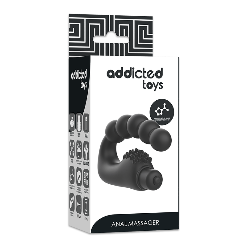 Addicted Toys - Massaggiatore Anale Prostatico Con Vibrazione - Addicted Toys - Prostata e Perineo | erosidea.com