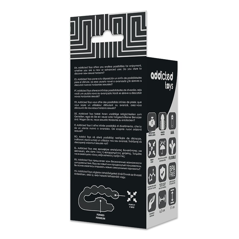 Addicted Toys - Massaggiatore Anale Prostatico Con Vibrazione - Addicted Toys - Prostata e Perineo | erosidea.com