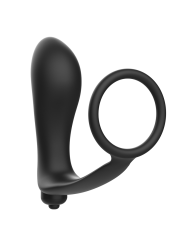 Addicted Toys - Plug Anale Vibrante Con Anello Del Pene - Addicted Toys - Plug e Catene Anali | erosidea.com