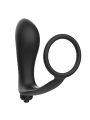 Addicted Toys - Plug Anale Vibrante Con Anello Del Pene - Addicted Toys - Plug e Catene Anali | erosidea.com