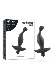Addicted Toys - Massaggiatore Anale Con Vibrazione Neramodello 1 - Addicted Toys - Plug e Catene Anali | erosidea.com