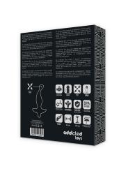 Addicted Toys - Massaggiatore Anale Con Vibrazione Neramodello 1 - Addicted Toys - Plug e Catene Anali | erosidea.com