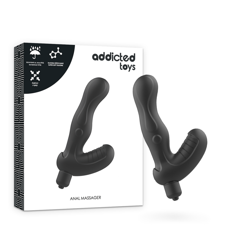 Addicted Toys - P-Spot Vibe Stimolatore Anale Della Prostata In Silicone - Addicted Toys - Prostata e Perineo | erosidea.com