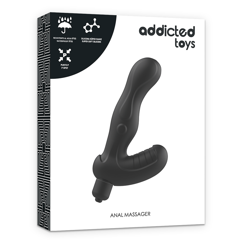 Addicted Toys - P-Spot Vibe Stimolatore Anale Della Prostata In Silicone - Addicted Toys - Prostata e Perineo | erosidea.com