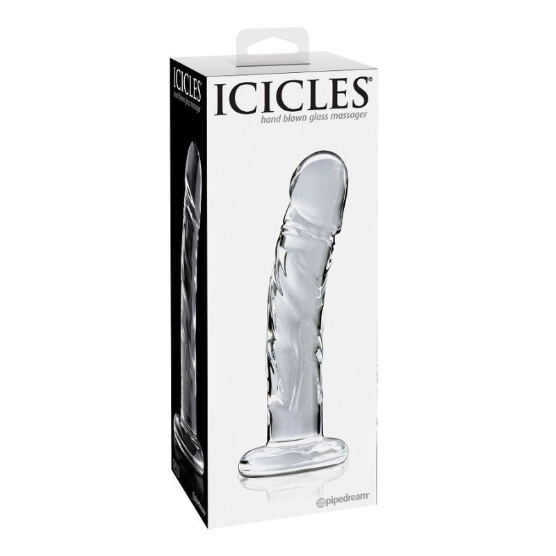 Icicles - Massaggiatore In Vetro N. 62 - ICICLES - Dildo Speciali | erosidea.com