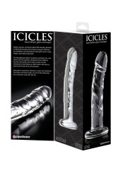 Icicles - Massaggiatore In Vetro N. 62 - ICICLES - Dildo Speciali | erosidea.com