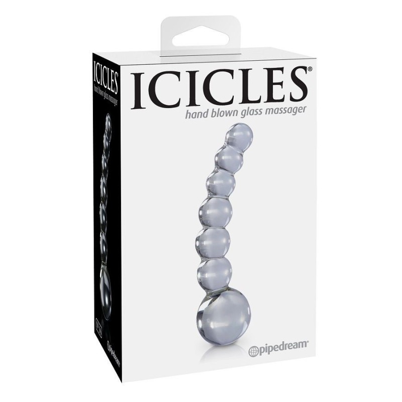 Plug Anale Icicles - N. 66 Trasparente - ICICLES - Plug e Catene Anali | erosidea.com