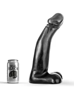 All Black - Dildo Fisting Nero Realistico 29 Cm