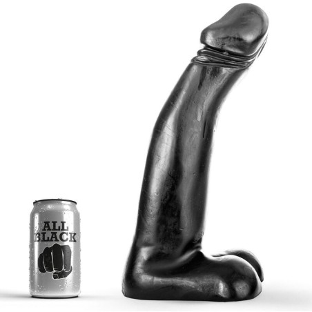 All Black - Dildo Fisting Nero Realistico 29 Cm - ALL BLACK - Dildo Maxi | erosidea.com