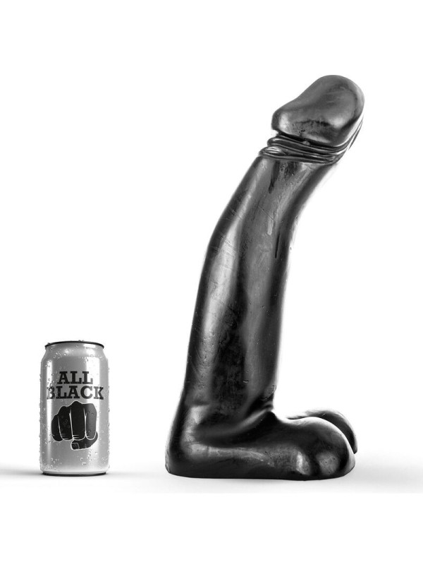 All Black - Dildo Fisting Nero Realistico 29 Cm - ALL BLACK - Dildo Maxi | erosidea.com