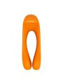 Vibratore Da Dito Candy Cane Arancione - SATISFYER VIBRATOR - Vibratori | erosidea.com