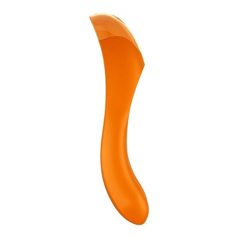Vibratore Da Dito Candy Cane Arancione - SATISFYER VIBRATOR - Vibratori | erosidea.com
