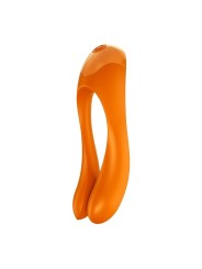 Vibratore Da Dito Candy Cane Arancione - SATISFYER VIBRATOR - Vibratori | erosidea.com