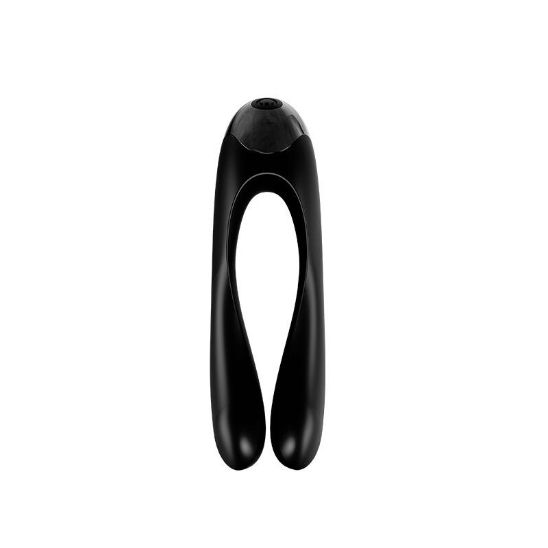 Vibratore Da Dito Candy Cane Nero - SATISFYER VIBRATOR - Vibratori | erosidea.com