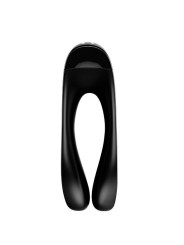 Vibratore Da Dito Candy Cane Nero - SATISFYER VIBRATOR - Vibratori | erosidea.com