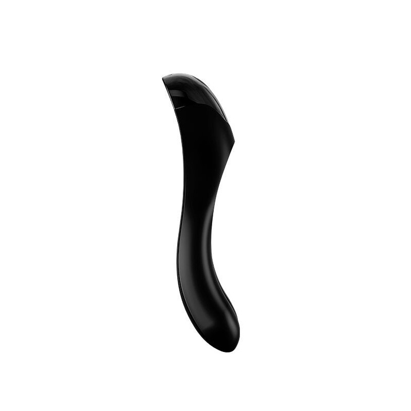 Vibratore Da Dito Candy Cane Nero - SATISFYER VIBRATOR - Vibratori | erosidea.com