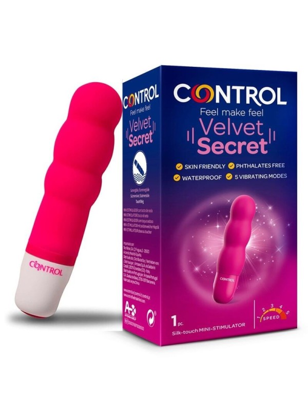 Control - Mini Stimolatore Velvet Secret - CONTROL TOYS - Stimolatori | erosidea.com