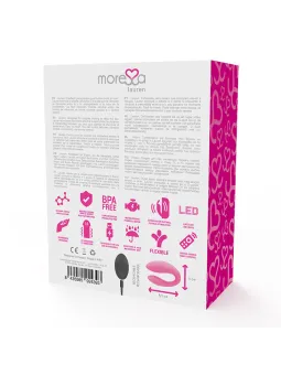 Intense - Janet Dual Stimolatore E Vibratore A Forma Di U Con Telecomando Rosa - INTENSE REMOTE CONTROL - Vibratori per Coppia | erosidea.com