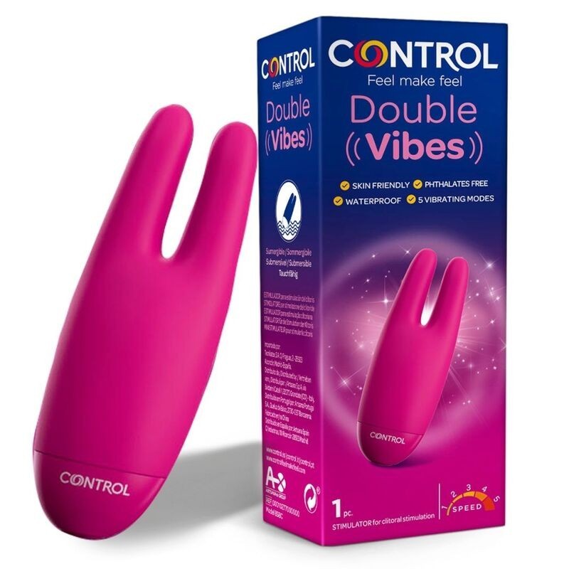 Stimolatore Doppio Vibes - CONTROL TOYS - Stimolatori | erosidea.com