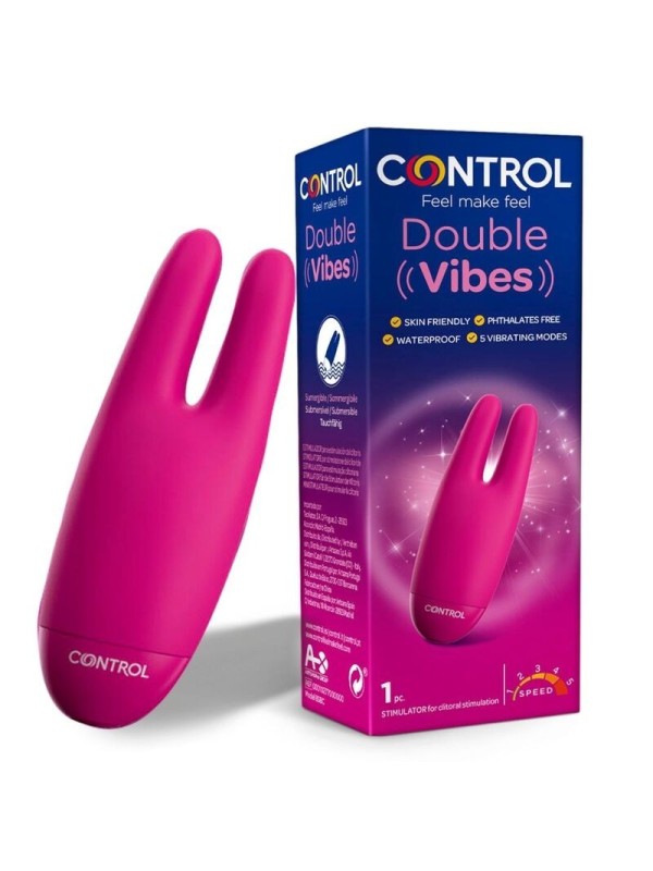 Stimolatore Doppio Vibes - CONTROL TOYS - Stimolatori | erosidea.com