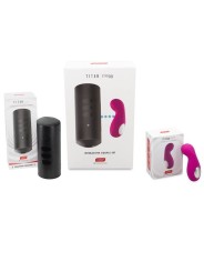 Set Coppie Titan E Cliona Lilla - Kiiroo - Masturbatori Mini | erosidea.com