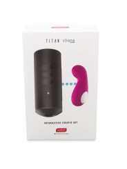 Set Coppie Titan E Cliona Lilla - Kiiroo - Masturbatori Mini | erosidea.com
