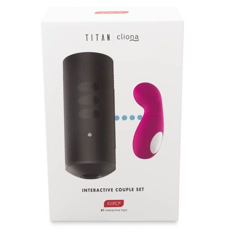 Set Coppie Titan E Cliona Lilla - Kiiroo - Masturbatori Mini | erosidea.com