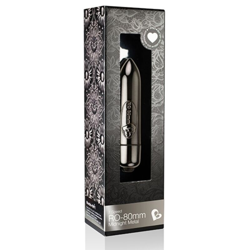 Rocks-Off - Pallone Vibrante Ro-80Mm Midnight Metal - ROCKS-OFF - Vibratori | erosidea.com