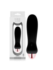 Vibratore Dolce Vita Ricaricabile Cinque Nero A 7 Velocitƒâ‚¬ - DOLCE VITA - Vibratori | erosidea.com