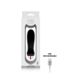 Vibratore Dolce Vita Ricaricabile Cinque Nero A 7 Velocitƒâ‚¬ - DOLCE VITA - Vibratori | erosidea.com