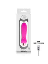 Vibratore Dolce Vita Ricaricabile Cinque Rosa 7 Velocitƒâ‚¬ - DOLCE VITA - Vibratori | erosidea.com