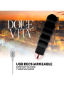 Dolce Vita - Vibratore Ricaricabile Sei Nero 7 Velocit€ - DOLCE VITA - Vibratori | erosidea.com