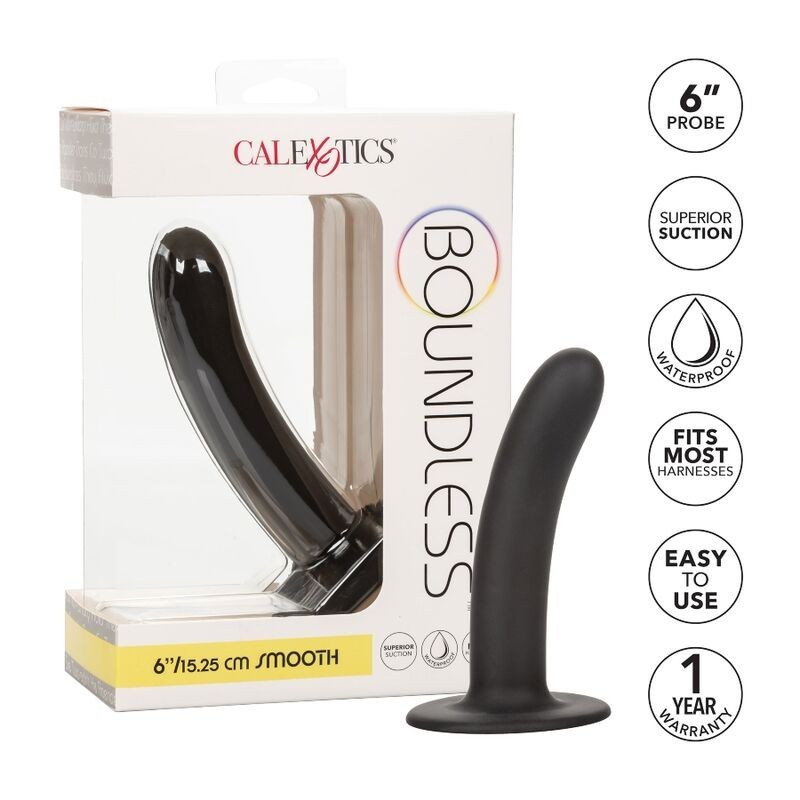 California Exotics - Dildo Boundless 15.25 Cm Compatibile Con Limbracatura Liscio - CALIFORNIA EXOTICS - Strap-on e Imbracature | erosidea.com
