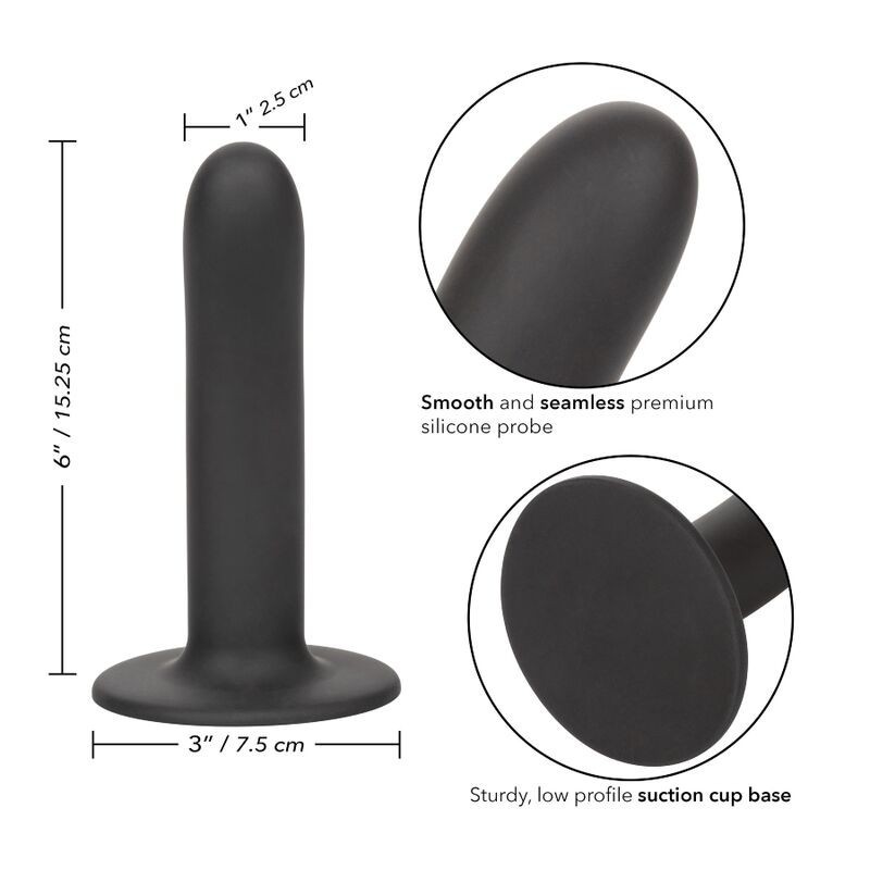 California Exotics - Dildo Boundless 15.25 Cm Compatibile Con Limbracatura Liscio - CALIFORNIA EXOTICS - Strap-on e Imbracature | erosidea.com