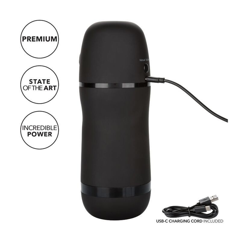 Calexotics - Optimum Power Stroker Funzioni Vibrante E Aspirante - CALIFORNIA EXOTICS - Vibratori | erosidea.com