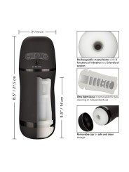 Calexotics - Optimum Power Stroker Funzioni Vibrante E Aspirante - CALIFORNIA EXOTICS - Vibratori | erosidea.com