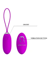 Joanna Ovetto Vibrante Telecomando 12 Modalit - PRETTY LOVE SMART - Ovetti Palline Sfere | erosidea.com