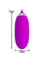 Joanna Ovetto Vibrante Telecomando 12 Modalit - PRETTY LOVE SMART - Ovetti Palline Sfere | erosidea.com