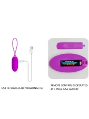 Joanna Ovetto Vibrante Telecomando 12 Modalit - PRETTY LOVE SMART - Ovetti Palline Sfere | erosidea.com