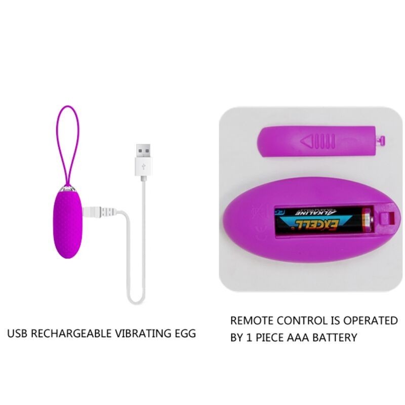 Joanna Ovetto Vibrante Telecomando 12 Modalit - PRETTY LOVE SMART - Ovetti Palline Sfere | erosidea.com
