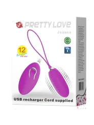 Joanna Ovetto Vibrante Telecomando 12 Modalit - PRETTY LOVE SMART - Ovetti Palline Sfere | erosidea.com