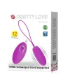Joanna Ovetto Vibrante Telecomando 12 Modalit - PRETTY LOVE SMART - Ovetti Palline Sfere | erosidea.com