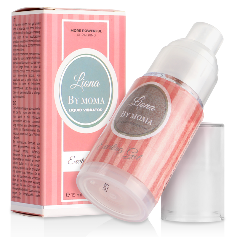 Vibratore Liona By Moma Liquido Eccitante Gel15 Ml - LIONA BY MOMA - Vibratori Liquidi | erosidea.com