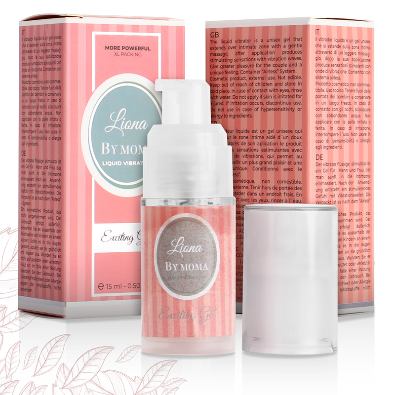 Vibratore Liona By Moma Liquido Eccitante Gel15 Ml - LIONA BY MOMA - Vibratori Liquidi | erosidea.com