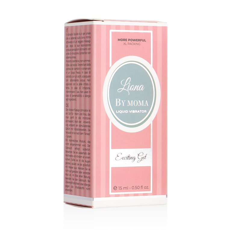 Vibratore Liona By Moma Liquido Eccitante Gel15 Ml - LIONA BY MOMA - Vibratori Liquidi | erosidea.com