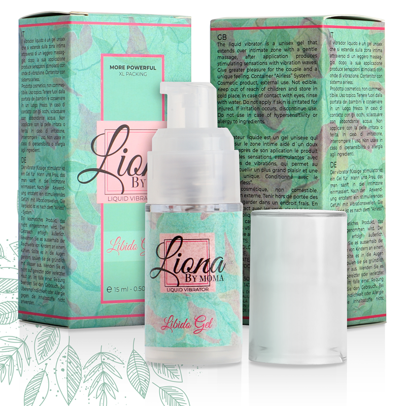 Vibratore Liona By Moma Liquido Libido Gel 15 Ml - LIONA BY MOMA - Vibratori Liquidi | erosidea.com