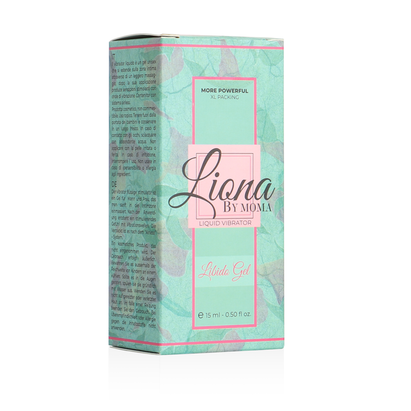 Vibratore Liona By Moma Liquido Libido Gel 15 Ml - LIONA BY MOMA - Vibratori Liquidi | erosidea.com